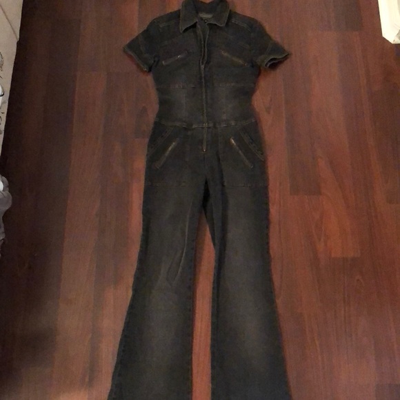 vero moda denim jumpsuit